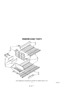 05 - Freezer Shelf parts for Kitchenaid Refrigerator KTRF22MSWHY0 from AppliancePartsPros.com