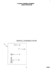 03 - Miscellaneous parts for Whirlpool Washer 4LSC8255BQ0 from AppliancePartsPros.com