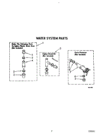 06 - Water System parts for Whirlpool Washer AL5143VL1 from AppliancePartsPros.com