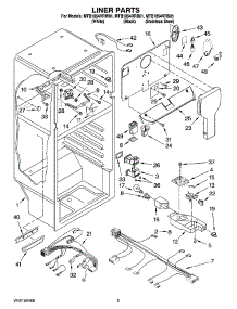 03 - Liner Parts parts for Maytag Refrigerator MTB1854VRB01 from AppliancePartsPros.com