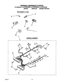 08 - Wiring Harness parts for Whirlpool Washer LLV7244AN0 from AppliancePartsPros.com