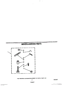 05 - Miscellaneous parts for Kitchenaid Washer KAWE860WWH0 from AppliancePartsPros.com