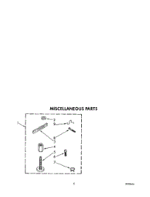 04 - Miscellaneous parts for Whirlpool Washer LA6098XTN1 from AppliancePartsPros.com
