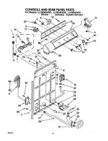02 - Controls And Rear Panel parts for Whirlpool Washer LLV8245AW0 from AppliancePartsPros.com