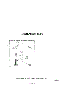 05 - Miscellaneous parts for Whirlpool Washer GLA5580XSN0 from AppliancePartsPros.com