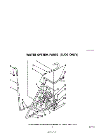 07 - Water System (Suds Only) parts for Whirlpool Washer LA7005XPW1 from AppliancePartsPros.com