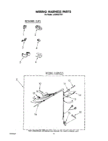 09 - Wiring Harness parts for Whirlpool Washer LA5460XTM1 from AppliancePartsPros.com