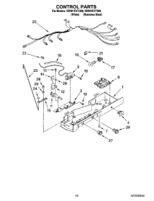 11 - Control Parts parts for Whirlpool Refrigerator ID5HHEXTS00 from AppliancePartsPros.com