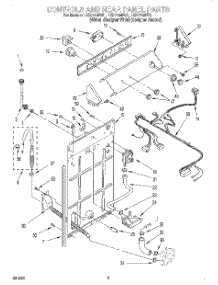 02 - Controls And Rear Panel parts for Whirlpool Washer LXR7144EZ1 from AppliancePartsPros.com