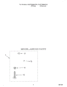 03 - Miscellaneous parts for Whirlpool Washer 3LSP8255AW0 from AppliancePartsPros.com