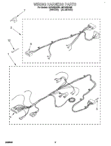 07 - Wiring Harness parts for Whirlpool Washer LMR4232AW0 from AppliancePartsPros.com