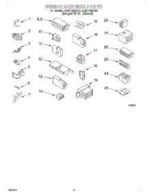 06 - Wiring Harness parts for Whirlpool Washer 4LBR7255AQ2 from AppliancePartsPros.com