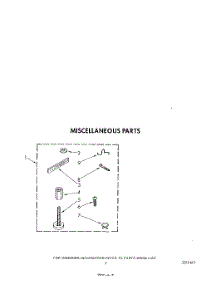 05 - Miscellaneous parts for Whirlpool Washer LA5578XTW0 from AppliancePartsPros.com