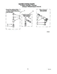 08 - Water System parts for Whirlpool Washer LST8244BW0 from AppliancePartsPros.com