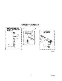 06 - Water System parts for Whirlpool Washer LA5600XTG0 from AppliancePartsPros.com