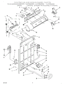 02 - Controls And Rear Panel parts for Whirlpool Washer LLC7244AW0 from AppliancePartsPros.com