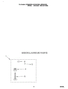 04 - Miscellaneous parts for Whirlpool Washer LSP8244BG0 from AppliancePartsPros.com