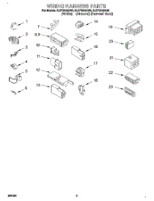 07 - Wiring Harness parts for Whirlpool Washer 8LSP8245AW0 from AppliancePartsPros.com