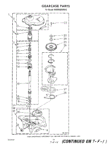 10 - Gearcase parts for Kitchenaid Washer KAWE660WWH0 from AppliancePartsPros.com