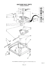 07 - Machine Base parts for Whirlpool Washer LA5320XTN0 from AppliancePartsPros.com