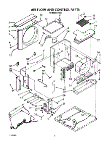 03 - Air Flow And Control parts for Whirlpool Air Conditioner R183 from AppliancePartsPros.com