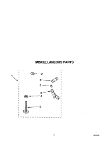 05 - Miscellaneous parts for Whirlpool Washer LSS7233AW0 from AppliancePartsPros.com