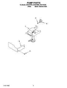 03 - Pump Parts parts for Whirlpool Ice Machine ZDIS15CSSN from AppliancePartsPros.com