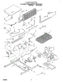 05 - Unit parts for Kitchenaid Refrigerator KTRD18KAWH21 from AppliancePartsPros.com
