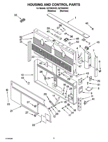 02 - Housing And Control Parts parts for Whirlpool Hood GZ7930XHS1 from AppliancePartsPros.com