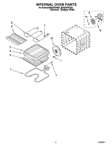 03 - Internal Oven Parts parts for Whirlpool Oven IBS550PRS02 from AppliancePartsPros.com