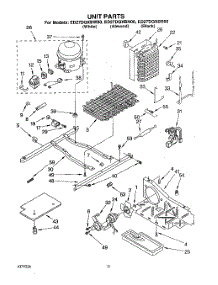 09 - Unit parts for Whirlpool Refrigerator ED27DQXBN00 from AppliancePartsPros.com