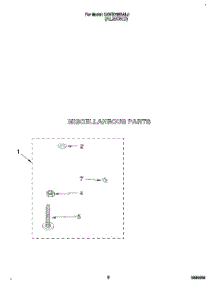 06 - Miscellaneous parts for Kitchenaid Washer KAWE768BWH0 from AppliancePartsPros.com