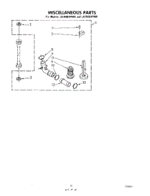 09 - Miscellaneous , Literature And Optional parts for Whirlpool Washer LA7005XPW0 from AppliancePartsPros.com
