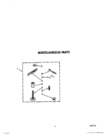 05 - Miscellaneous parts for Whirlpool Washer LA5381XXN0 from AppliancePartsPros.com
