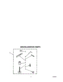04 - Miscellaneous parts for Whirlpool Washer LA9580XWW1 from AppliancePartsPros.com
