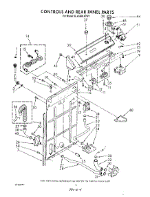 03 - Controls And Rear Panel parts for Whirlpool Washer 6LA5800XTM1 from AppliancePartsPros.com