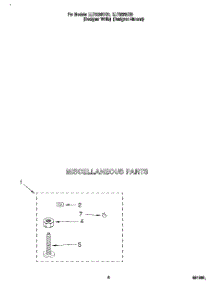 04 - Miscellaneous parts for Whirlpool Washer LLT8233DZ0 from AppliancePartsPros.com