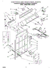 02 - Controls And Rear Panel parts for Whirlpool Washer 4LBR7255AQ1 from AppliancePartsPros.com