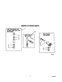06 - Water System parts for Whirlpool Washer LA5381XXN1 from AppliancePartsPros.com
