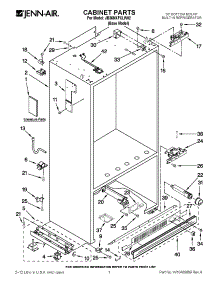 05 - Machine Base Parts parts for Whirlpool Washer CAWS833RQ0 from AppliancePartsPros.com