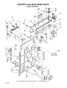 03 - Control And Rear Panel parts for Whirlpool Washer LA5578XTN0 from AppliancePartsPros.com