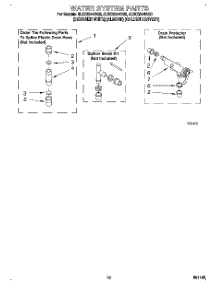 08 - Water System parts for Whirlpool Washer 8LSC6244BQ0 from AppliancePartsPros.com