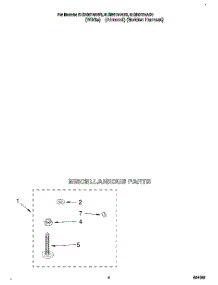 03 - Miscellaneous parts for Whirlpool Washer 8LSR6114AN0 from AppliancePartsPros.com