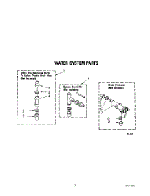 06 - Water System parts for Whirlpool Washer LA8800XTM0 from AppliancePartsPros.com