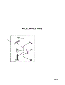 05 - Miscellaneous parts for Whirlpool Washer LA5550XTW0 from AppliancePartsPros.com