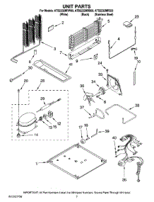 04 - Unit Parts parts for Maytag Refrigerator ATB2232MRB00 from AppliancePartsPros.com
