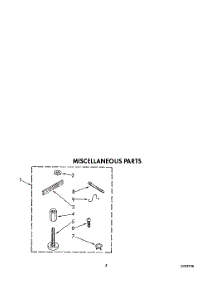 04 - Miscellaneous parts for Whirlpool Washer LA5381XXN1 from AppliancePartsPros.com