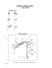 09 - Wiring Harness parts for Whirlpool Washer LA8800XTG0 from AppliancePartsPros.com
