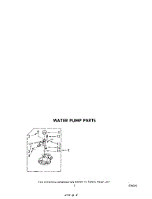 04 - Water Pump parts for Whirlpool Washer LA5805XPW0 from AppliancePartsPros.com