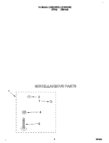 03 - Miscellaneous parts for Whirlpool Washer LSR8244BW2 from AppliancePartsPros.com